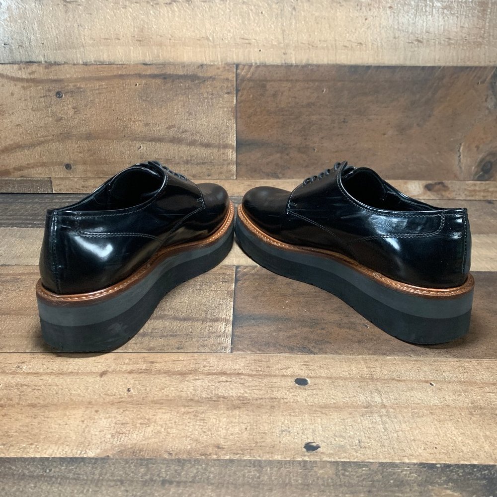 Vince Drystan Platform Patent Leather Shoes - Picture 5 of 8